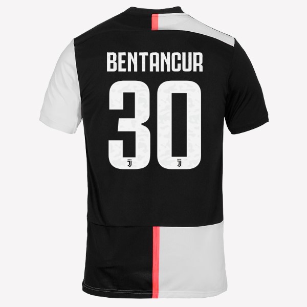 Camiseta Juventus NO.30 Bentancur 1ª 2019/20 Blanco Negro